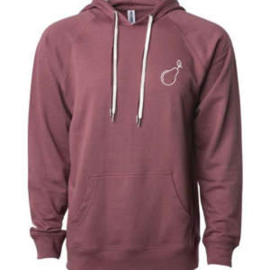 Lightweight Loopback Terry Hooded Pullover