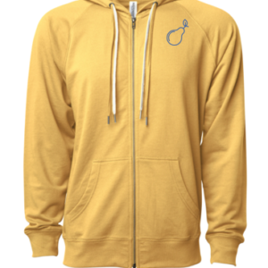 Lightweight Loopback Terry Zip Hood